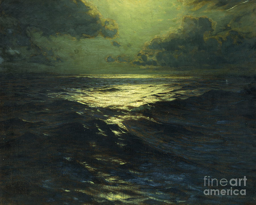 Nature Painting - Midocean by Lowell Birge Harrison