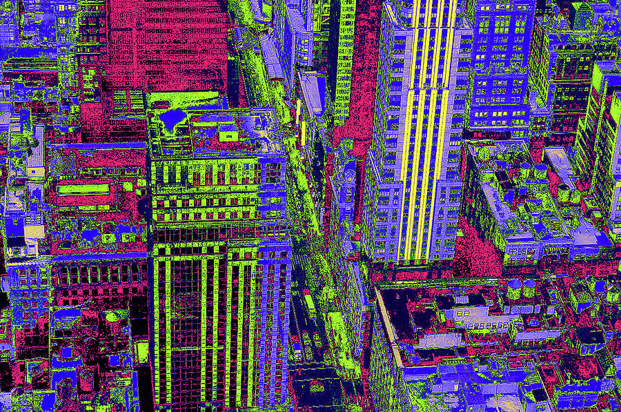 Midtown Digital Art by Dimitris Sivyllis - Fine Art America