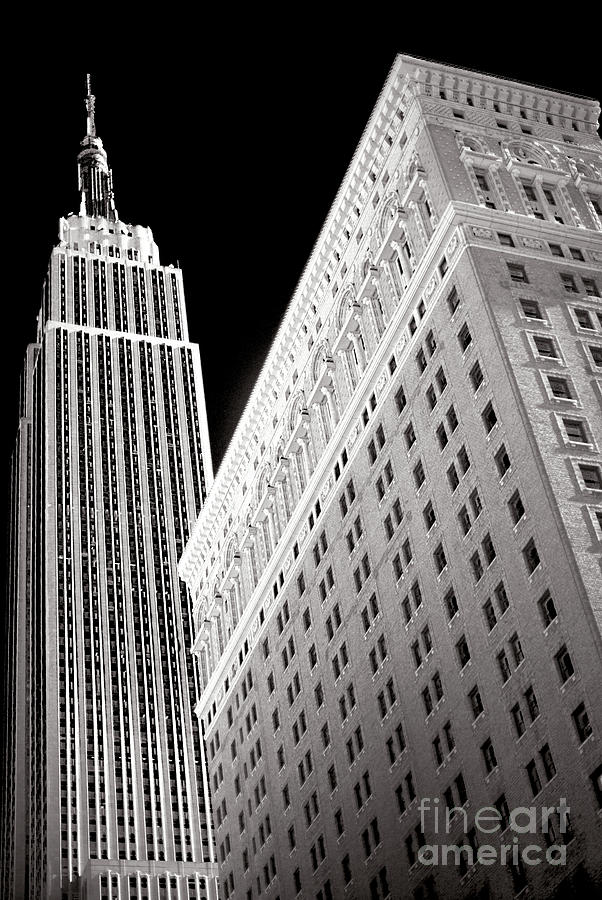 Midtown Empire New York City Photograph by John Rizzuto
