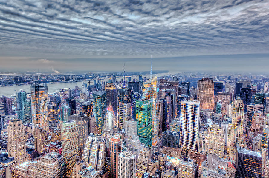Midtown Manhattan From Above Photograph by Pawel.gaul