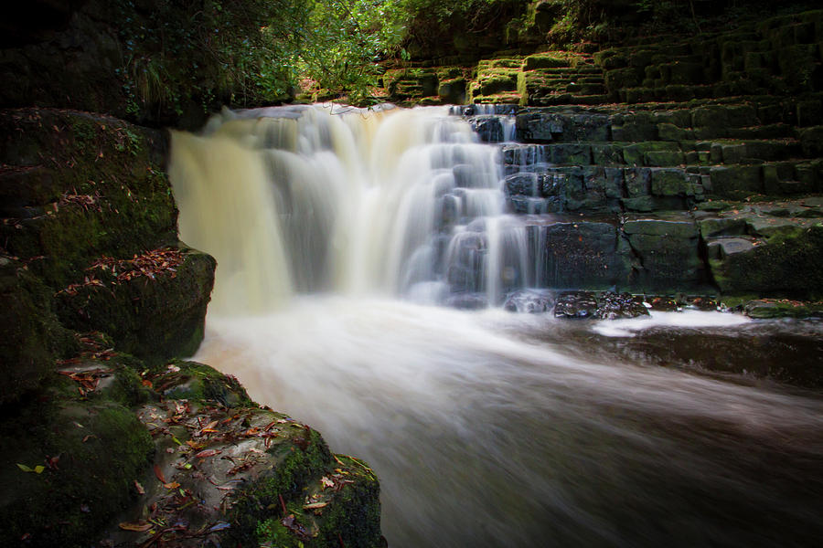 Midway Waterfall Photograph by Mark Callanan