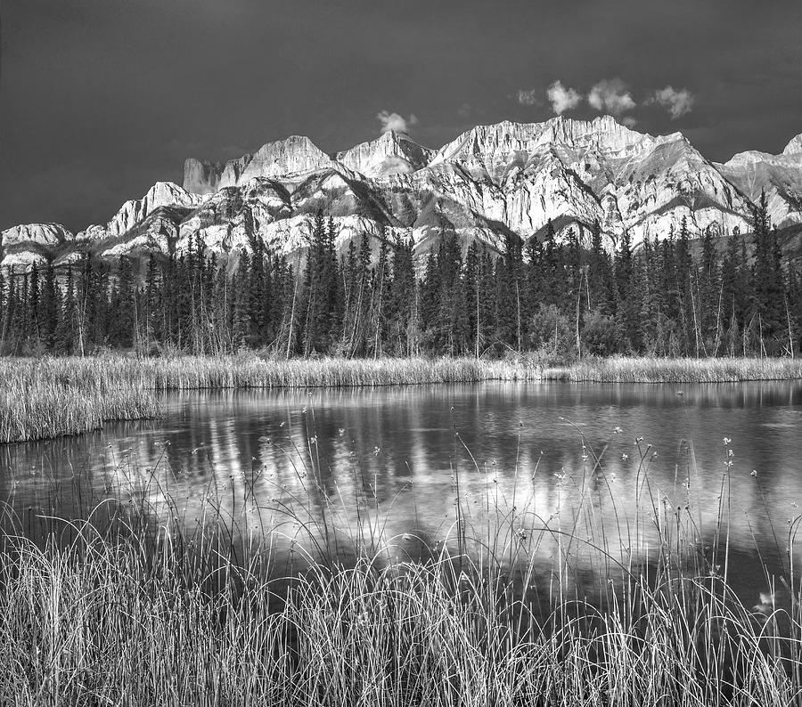 Miette Range And Talbot Lake Alberta Photograph by Tim Fitzharris