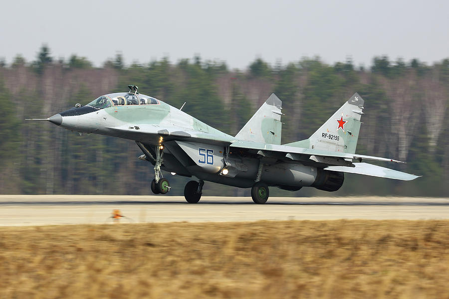 Mig-29ubt Jet Fighter The Russian Air Photograph By Artyom Anikeev 