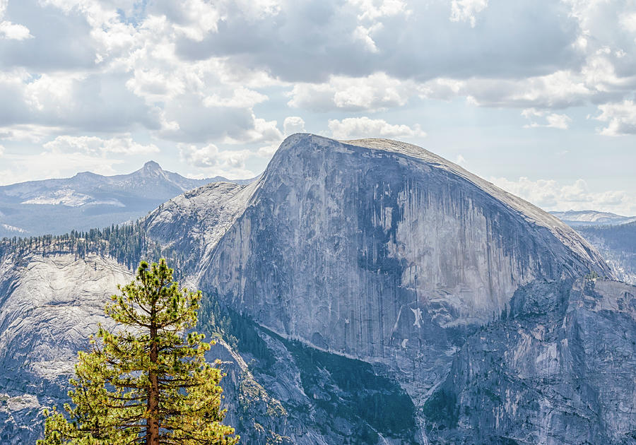 Yosemite National Park Photograph - Mighty Half Dome 2 by Joseph S Giacalone