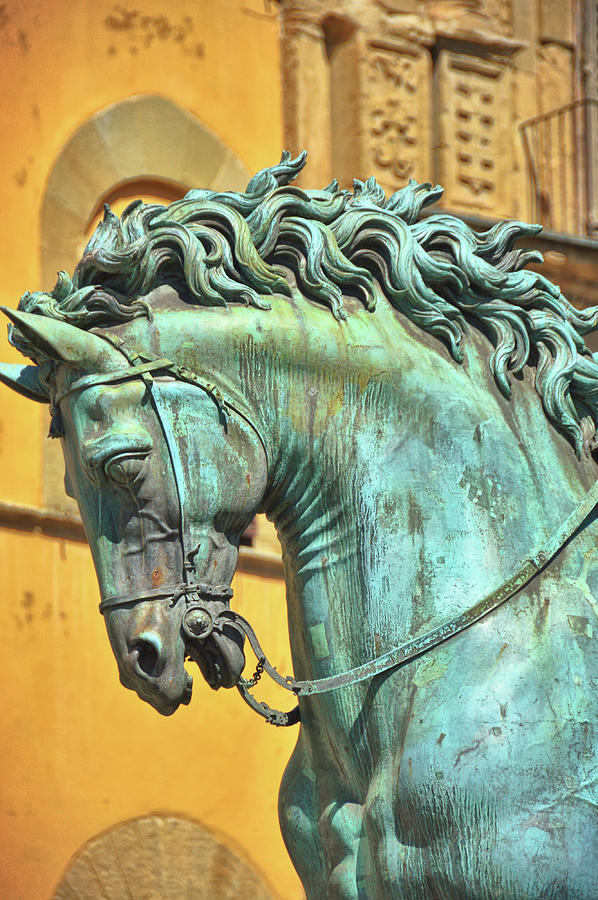 Architecture Photograph - Mighty Steed Of Cosimo by Dressage Design