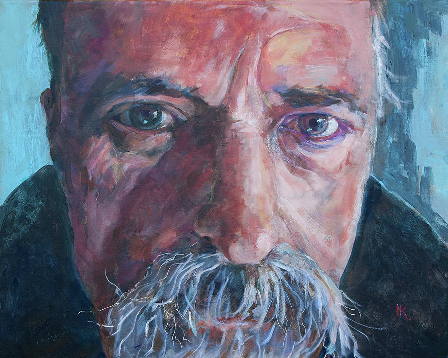 Portrait Painting - Mike by Maxim Komissarchik