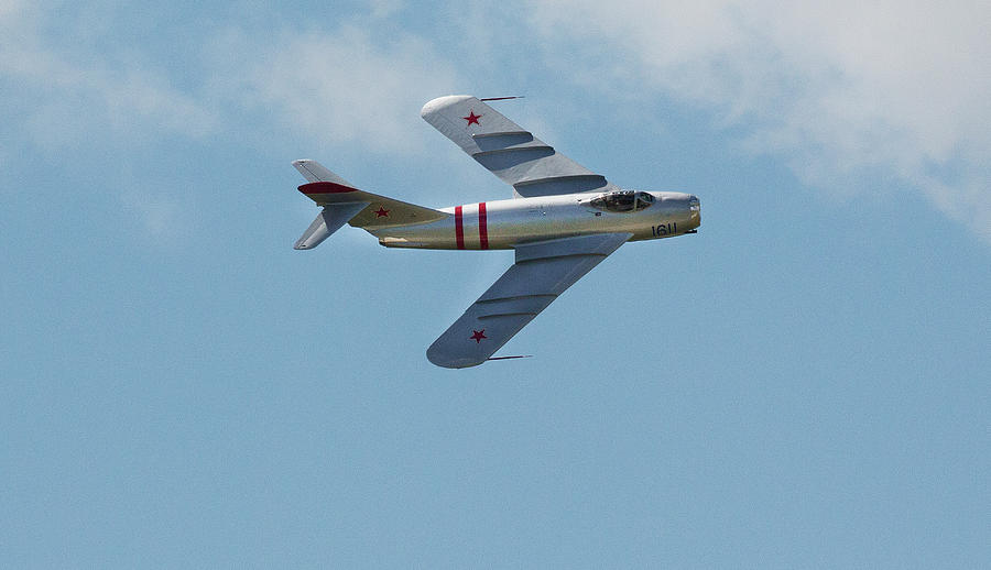 Mikoyan Gurevich Mig 17 F High Subsonic Fighter Jet From The U