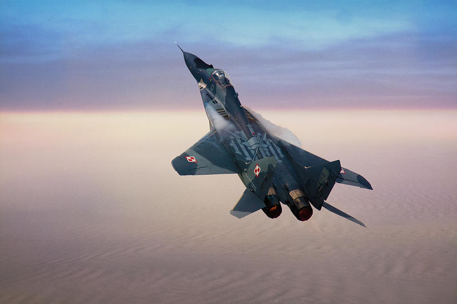 Mikoyan Gurevich MiG 29A Fulcrum Photograph by Chris Lord