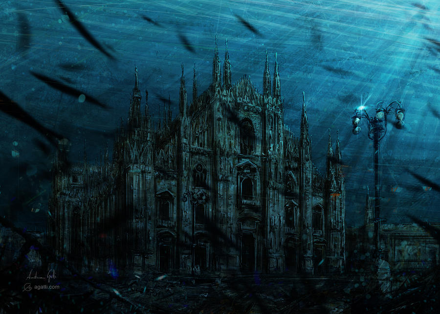 Milan Cathedral 2019 Digital Art by Andrea Gatti