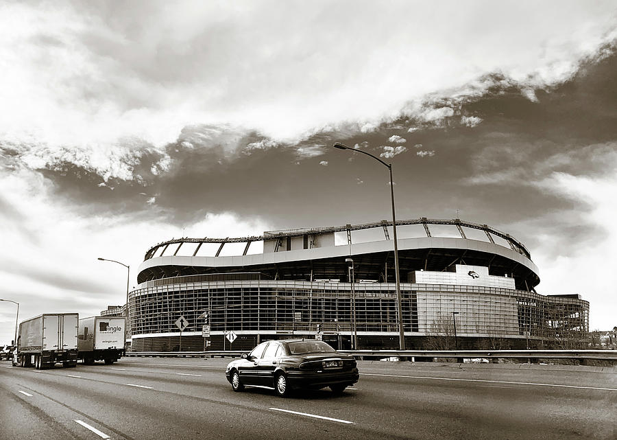 Mile High Stadium Photograph by Marilyn Hunt