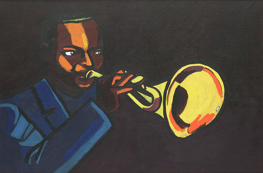 Miles Davis Painting - Miles Davis by Jason Campbell
