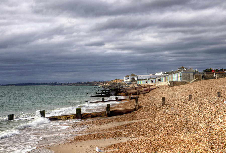 Milford On Sea Photograph by Jeff Townsend