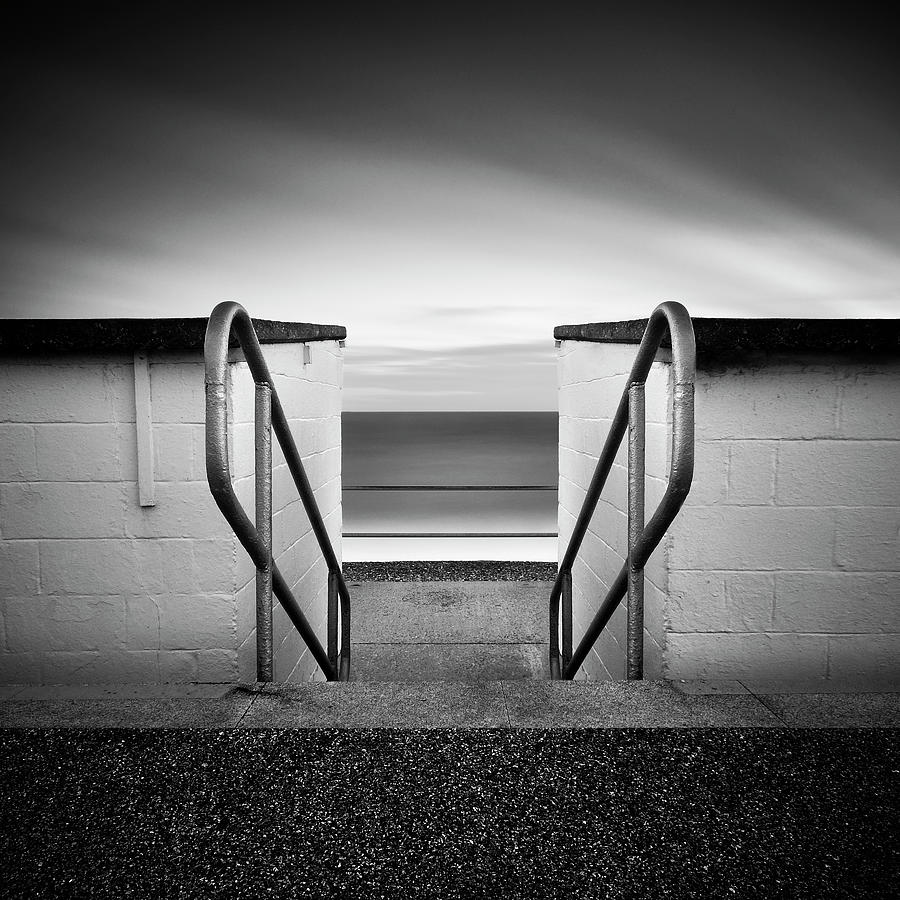 Black And White Photograph - Milford by Rob Cherry