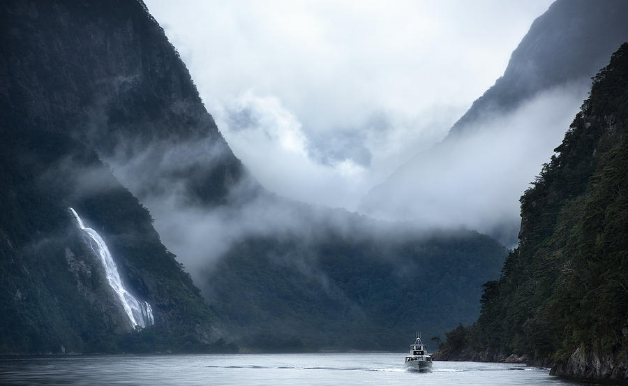 Milford Sound Cruise Photograph by Fei Shi