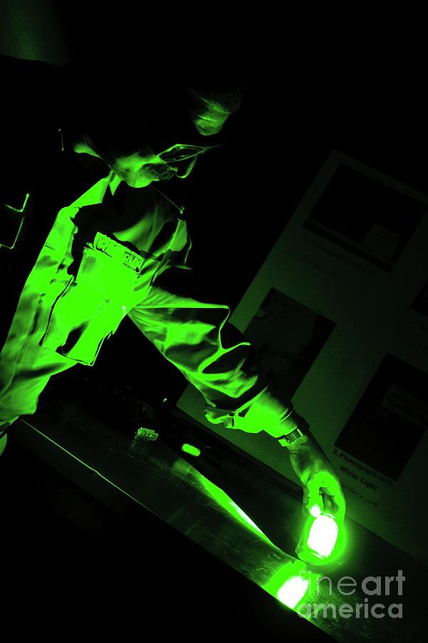 Military Forensics Photograph by Us Army/science Photo Library