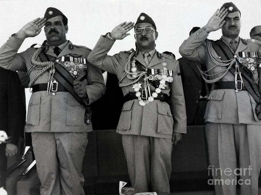 Military Rulers Of Iraq Photograph by Bettmann