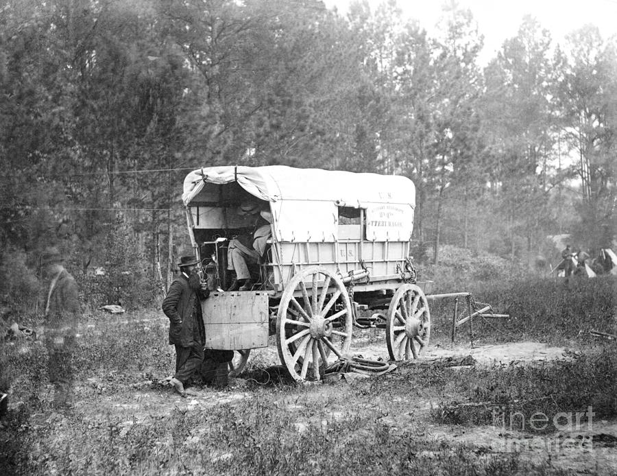 Military Telegraph Battery Wagon Photograph by Bettmann