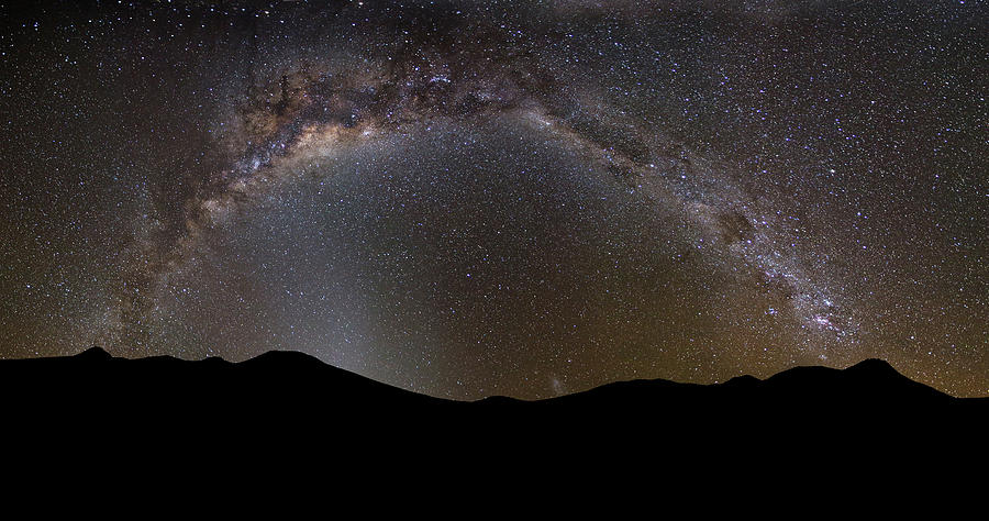 Milky Way Around Uturuncu - Bolivia Photograph by © Lostin4tune - Cedrik Strahm - Switzerland