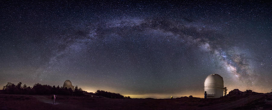 Almeria Photograph - Milky Way by Carlos J Teruel