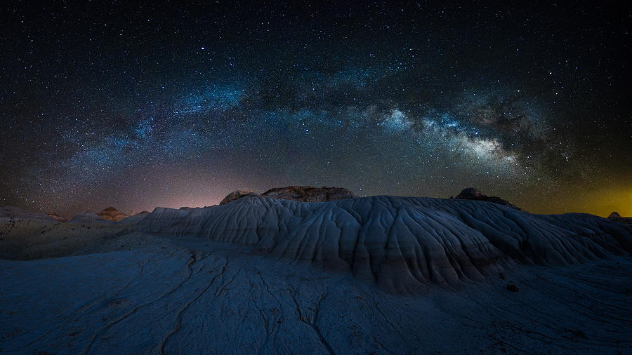 Dinosaur Provincial Park Photograph - Milky Way by Jason Ma