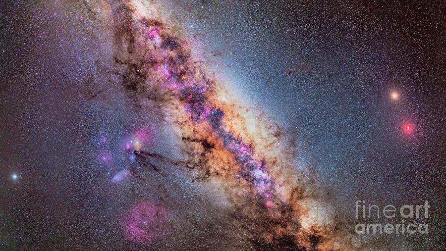 Milky Way Photograph by Science Photo Library Milky Way Photograph by Science Photo Library