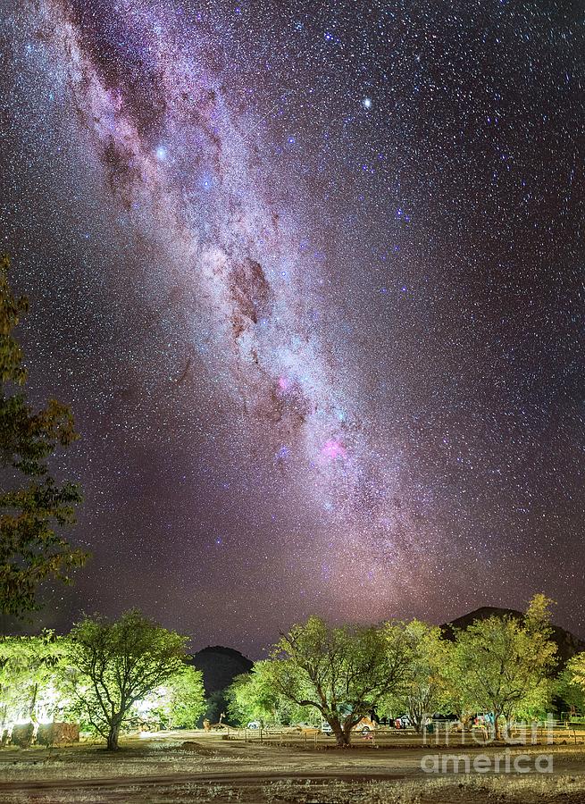 Milky Way Over A Campsite Photograph by Juan Carlos Casado (starryearth.com)/science Photo Library