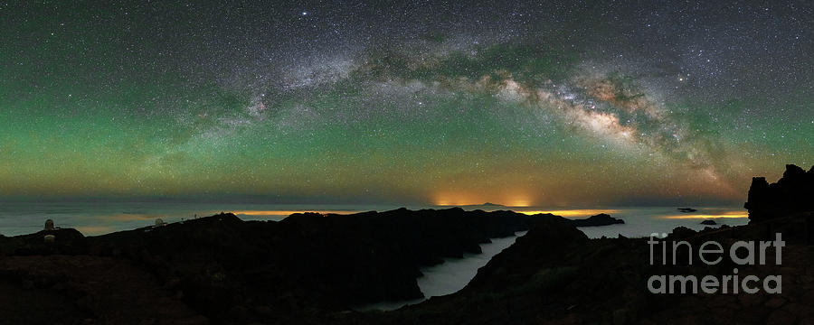 Milky Way Over Photograph by Amirreza Kamkar / Science Photo Library