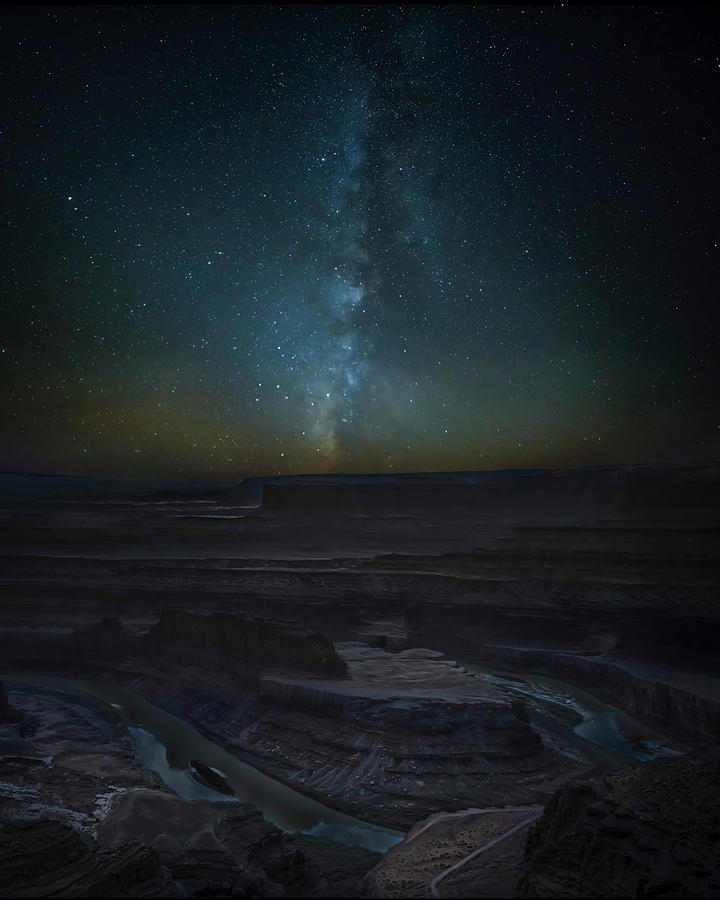 Milky Way Over Dead Horse Point Photograph by David Morefield
