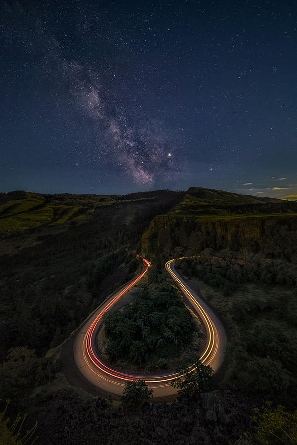 Milky Way Over ? Photograph by Lydia Jacobs