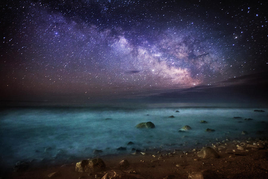 Milky Way Over Montauk Photograph