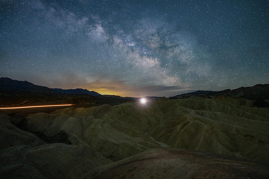 Milky Way Over The Valley! Photograph by Chuan Chen