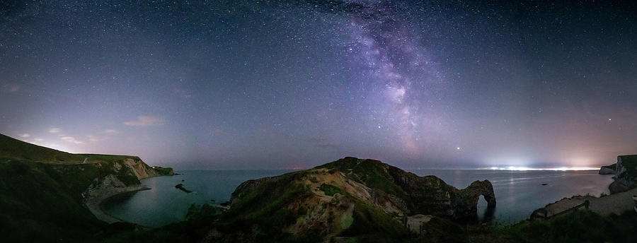 Milky Way Panorama Photograph by Framing Places