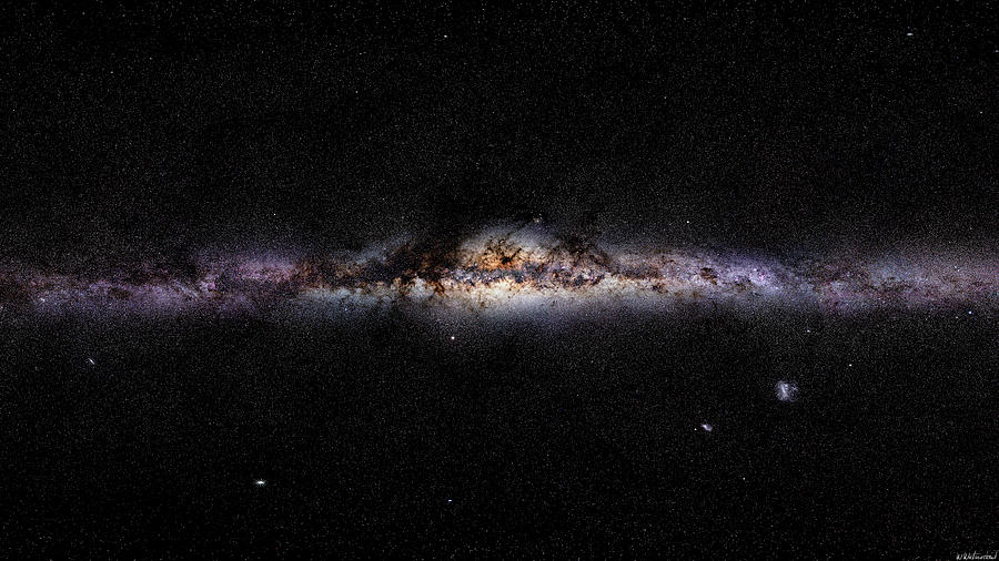 Milky Way Panorama Photograph by Weston Westmoreland