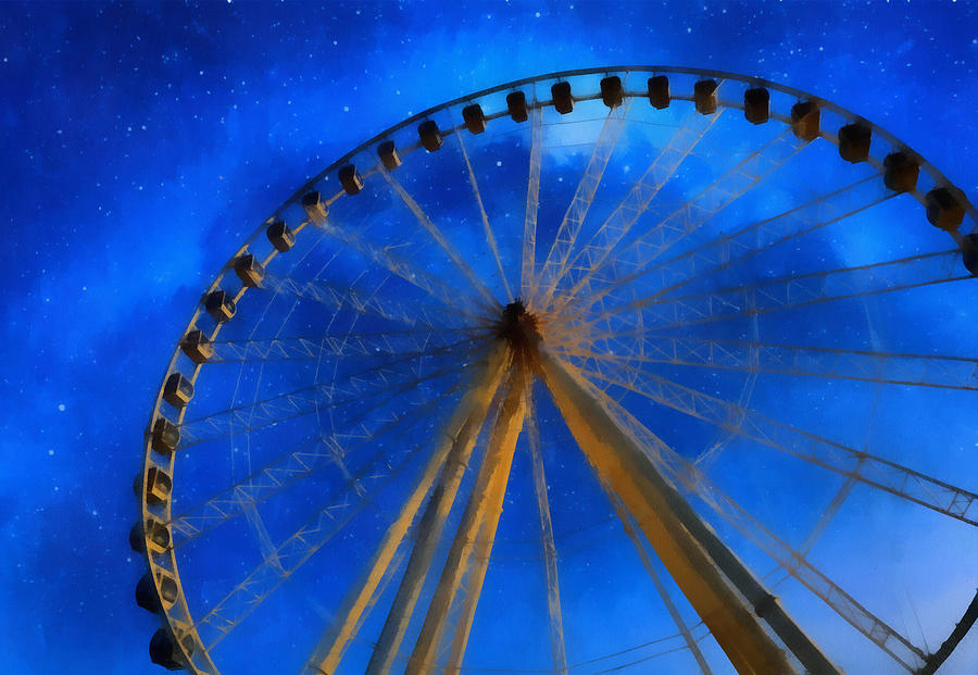 Milky Way Mixed Media - Milky Way Ride by Dan Sproul Milky Way Mixed Media - Milky Way Ride by Dan Sproul