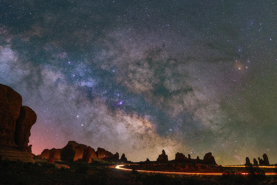 Milky Way Ride Photograph