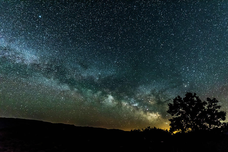 Milky Way Rising over the Arizona Desert Photograph by Fred Bartholomew ...