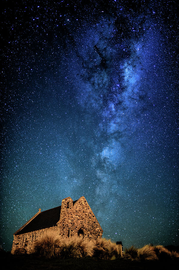 Milkyway Over Church Of The Good Shepard Photograph by Patrick Imrutai Photography