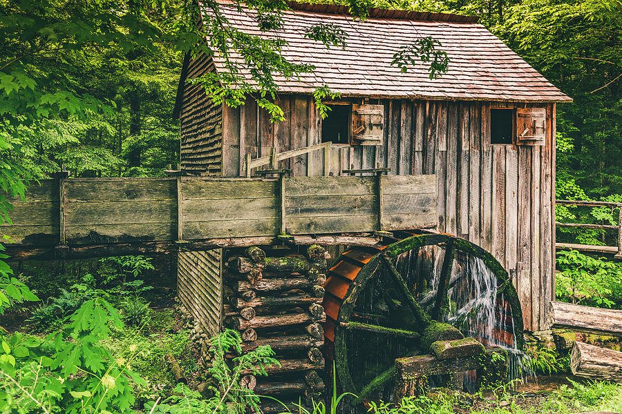 Mill at Cades Cove Photograph by ProPeak Photography