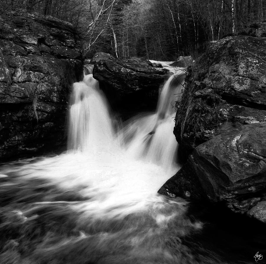 Mill Falls Monochrome Photograph by Wayne King