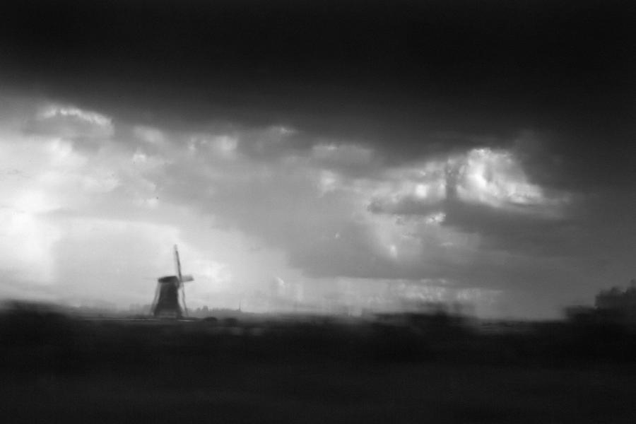 Landscape Photograph - Mill by Liesbeth Van Der Werf
