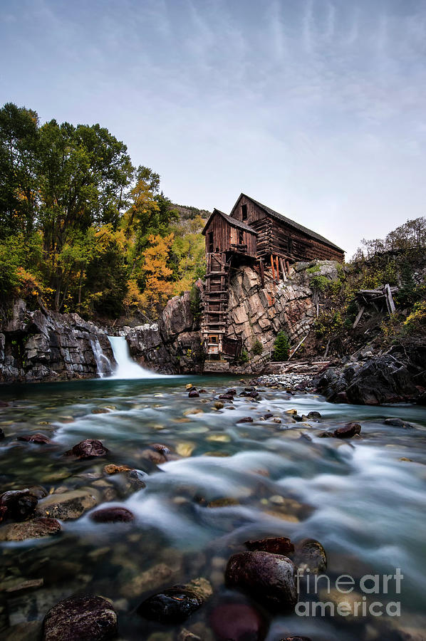 Crystal Photograph - Mill on Crystal River by Joe Sparks Crystal Photograph - Mill on Crystal River by Joe Sparks