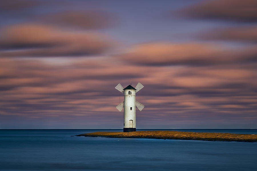 Mill Or Lighthouse? Photograph by Radek Pohnan