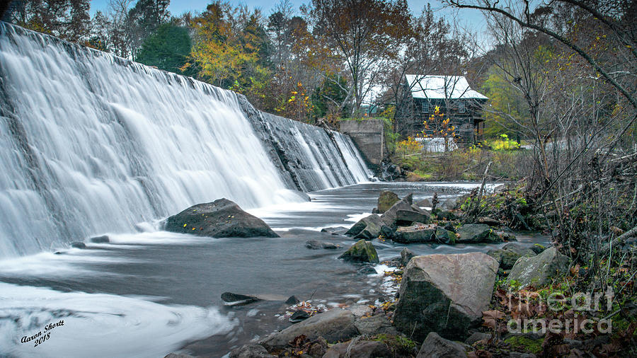 Mill Pond Dam Photograph by Aaron Shortt - Fine Art America