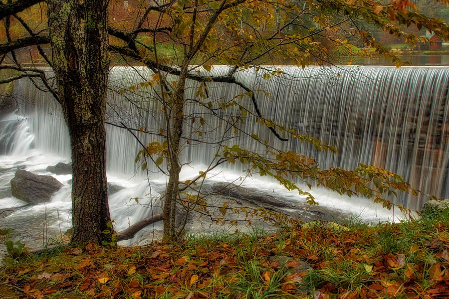 Mill Pond Falls Photograph by Dana Foreman
