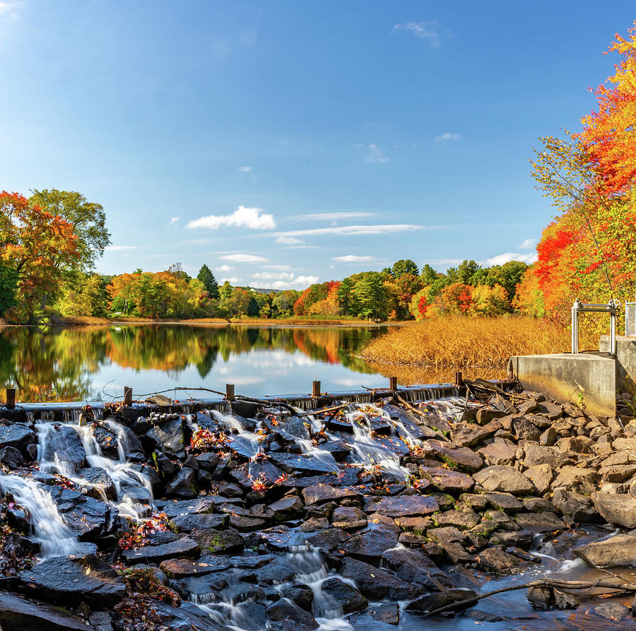 Mill Pond in the Fall by Jack Peterson Mill Pond in the Fall by Jack Peterson