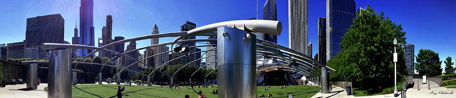 Millenium Park-Chicago Photograph by Gary F Richards