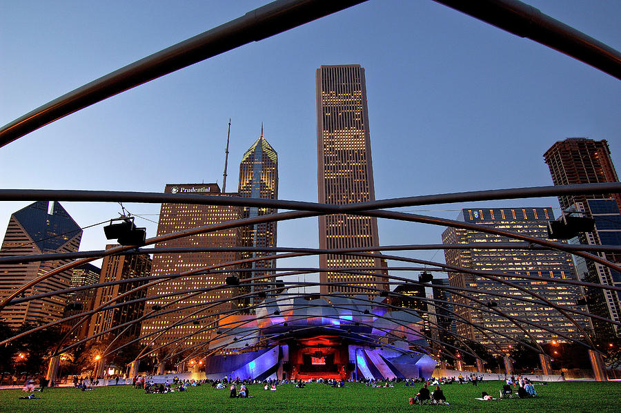 Millennium Park, Chicago, Il Digital Art by Heeb Photos