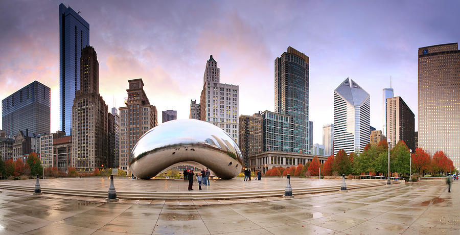 Millennium Park, Chicago, Illinois,usa Photograph by Travelpix Ltd