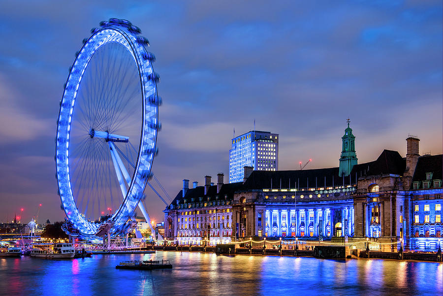 Millennium Wheel, London, England Digital Art by Gianluca Santoni ...