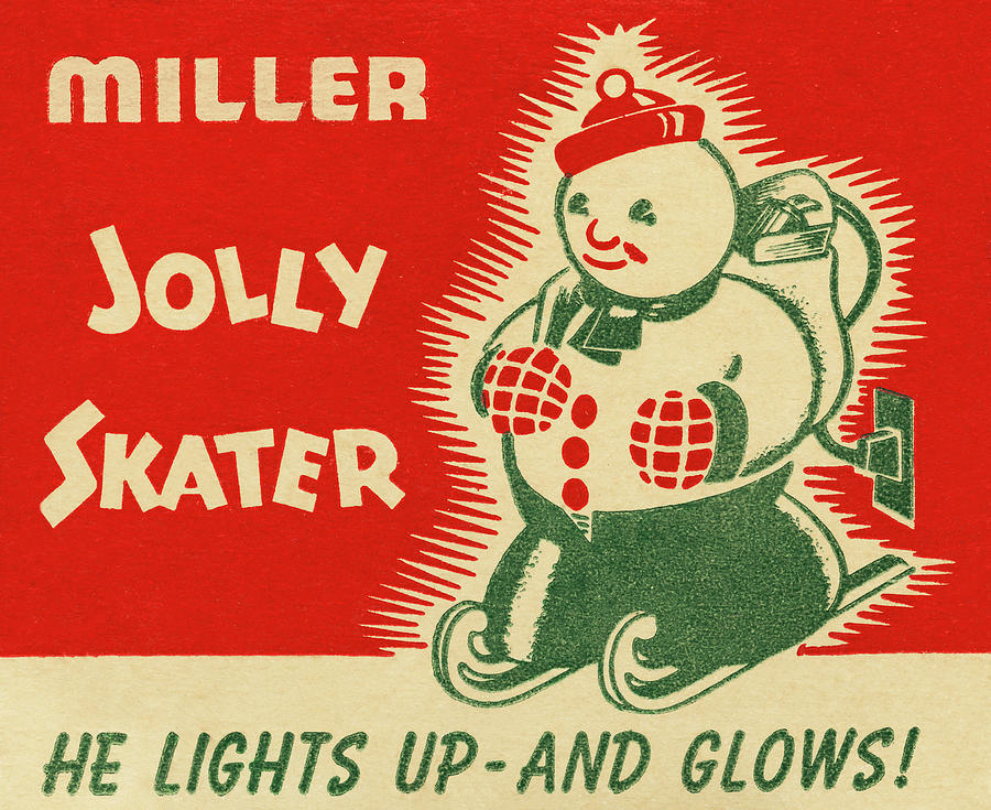 Miller Jolly Skater Painting by Unknown